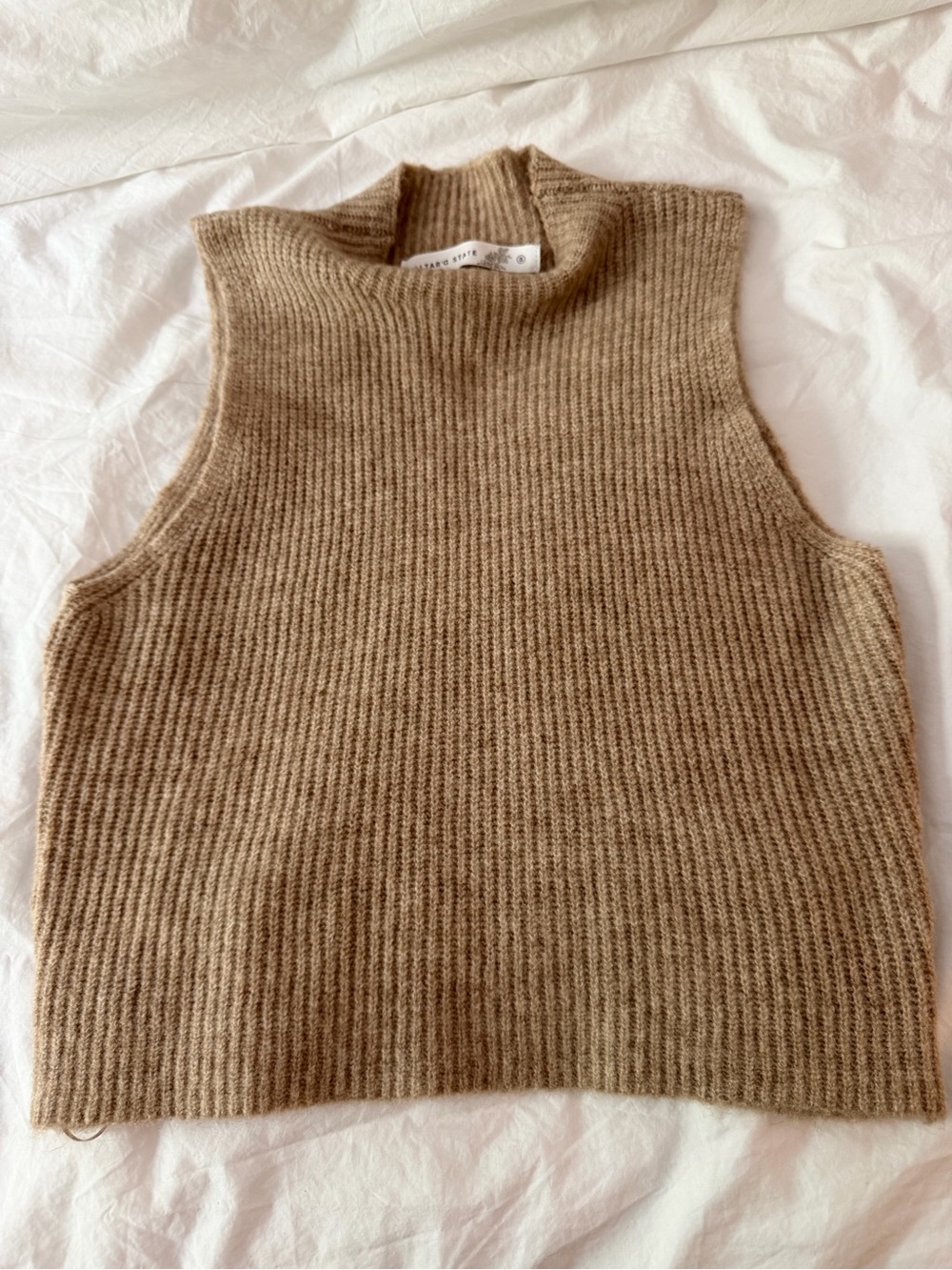 Altard State Sleeveless Ribbed Knit Vest - Picture 4 of 4